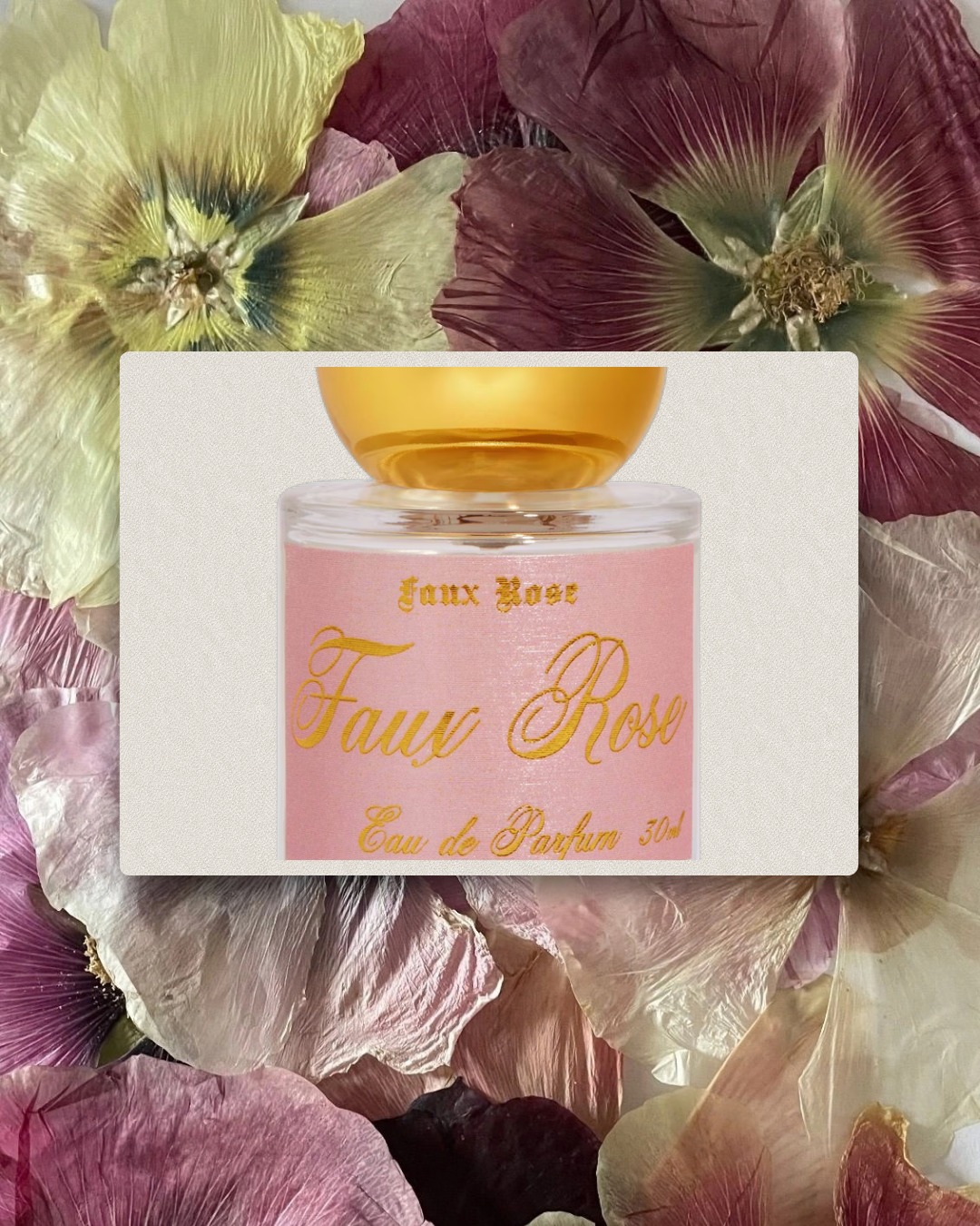 Faux Rose editorial fragrance photograph